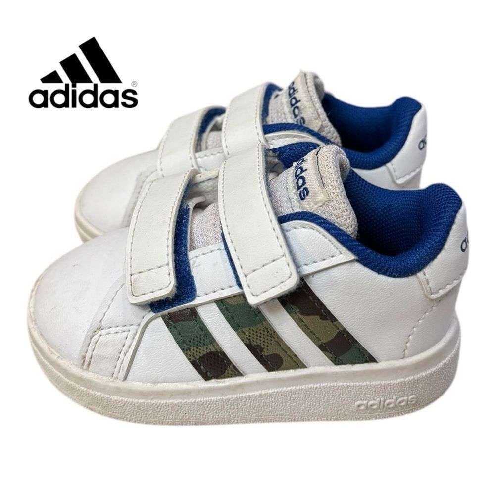 Adidas Grand Court 2.0 Shoes Baby Toddler Kids Sneakers 4K